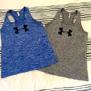 Under Armour Heatgear tanks x2